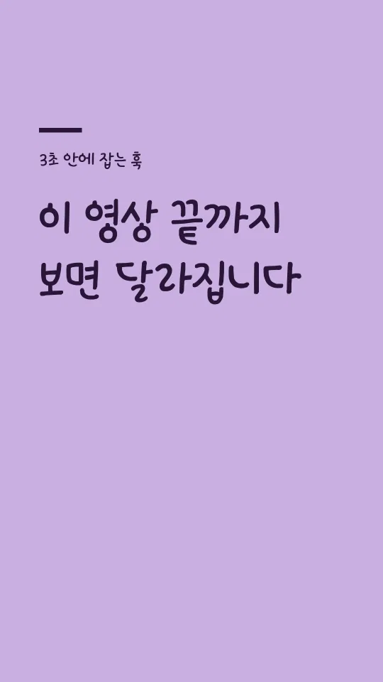 국립공원 반달이체 훅 타이틀 예시