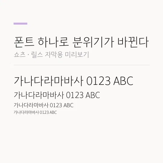 부산단디고딕L 썸네일 예시