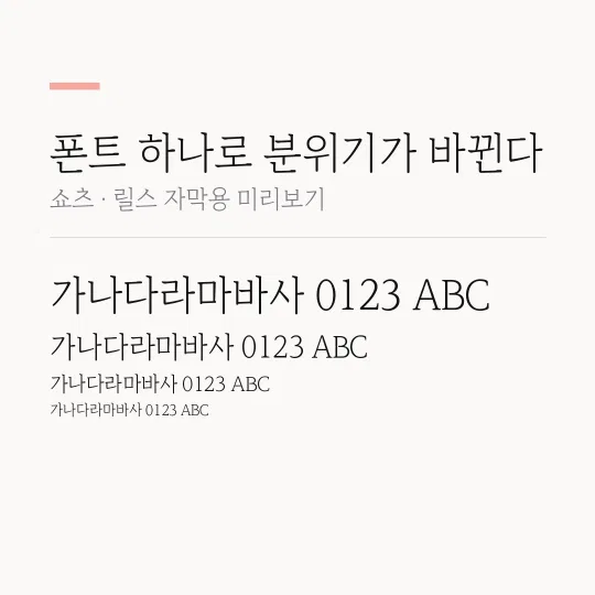 부산단디명조L 썸네일 예시