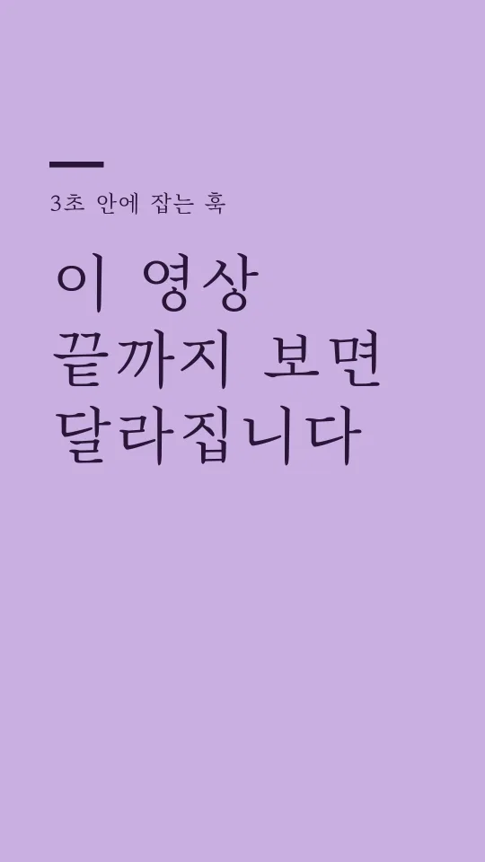 순바탕 Light 훅 타이틀 예시