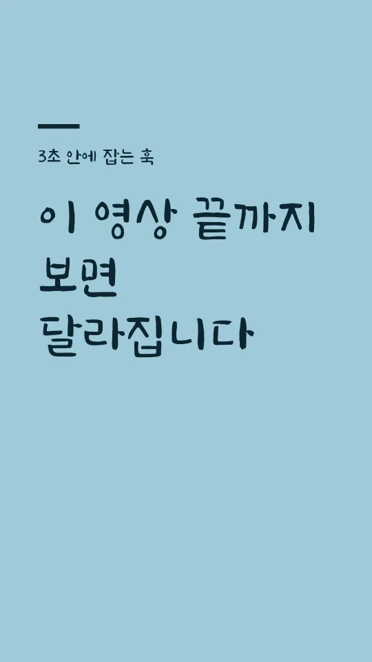 완도희망체 Regular 훅 타이틀 예시