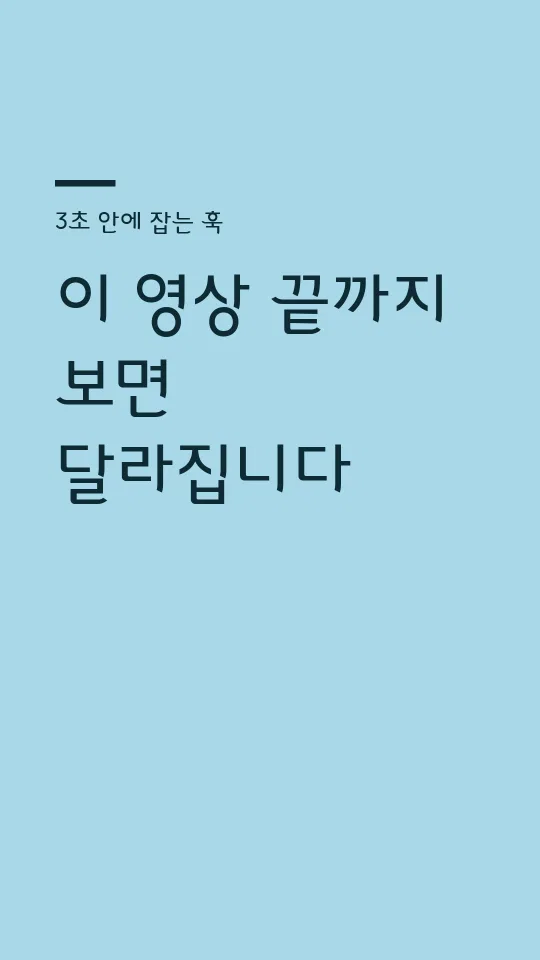 중나좋체 Light 훅 타이틀 예시