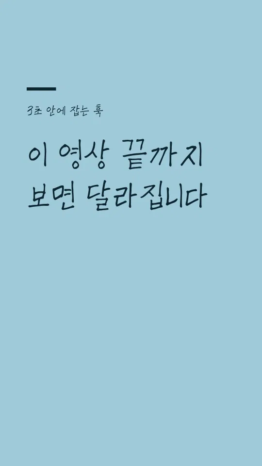 칠곡할매 김영분체 훅 타이틀 예시